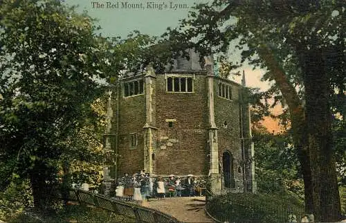 United Kingdom England King's Lynn red mount