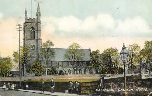 United Kingdom England Nottingham Eastwood church