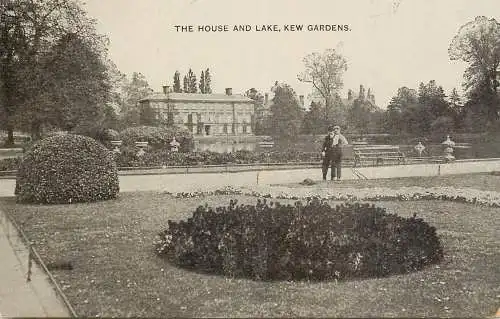United Kingdom England Kew Gardens and lake