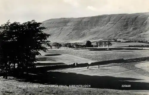 United Kingdom Scotland golf course and Campsie fells Kirkintilloch