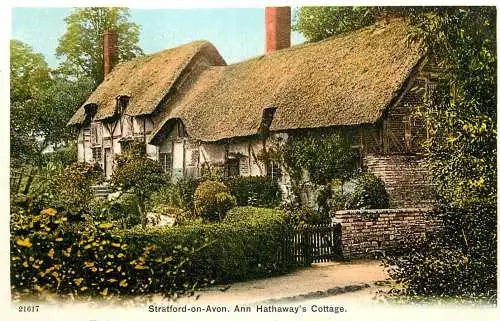 United Kingdom England Stratford on Avon Ann Hathaway's cottage