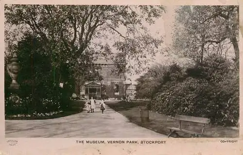 United Kingdom England Stockport the museum Vernon park