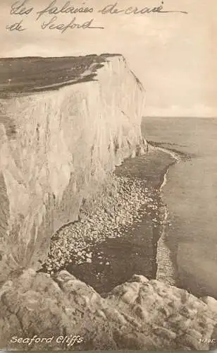 United Kingdom England Seaford cliffs