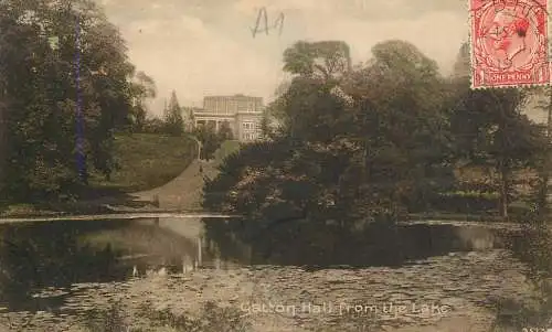 United Kingdom England Gatton hall from the lake