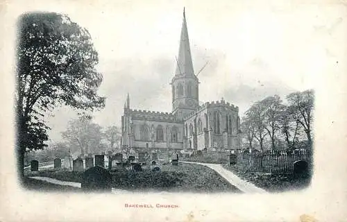 United Kingdom England Derbyshire Bakewell church