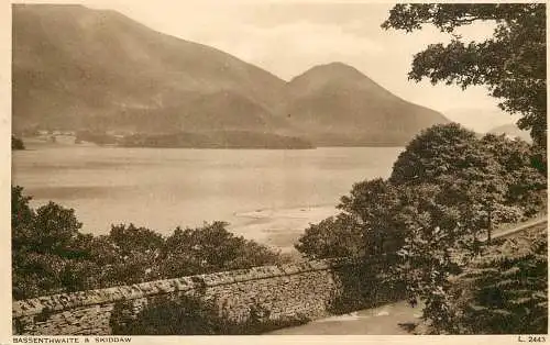 United Kingdom England Skiddaw national park Bassenthwaite