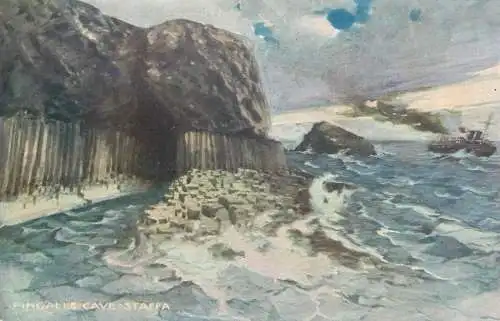 United Kingdom Scotland Fingalls cave Staffa