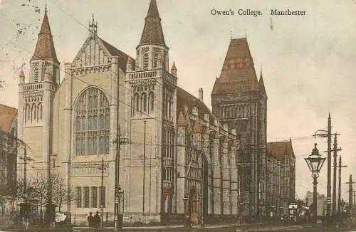 United Kingdom England Manchester Owen's college
