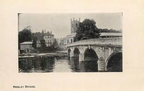 United Kingdom England Henley bridge