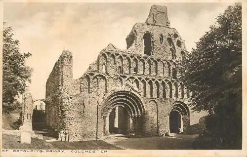 United Kingdom England Colchester St. Botolphs priory
