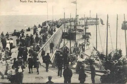 United Kingdom England Bridlington north pier