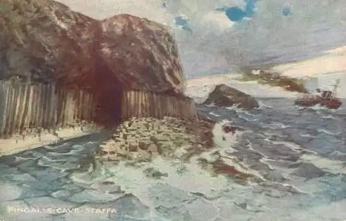 United Kingdom Scotland Fingalls cave Staffa
