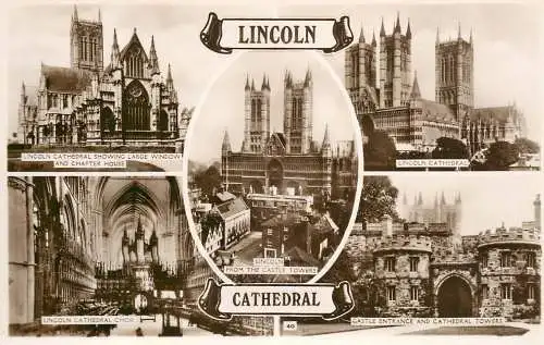 United Kingdom England Lincoln cathedral