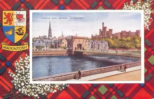 United Kingdom Scotland Inverness-shire Inverness castle and bridge