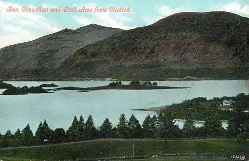United Kingdom Scotland Ben Cruachan and Loch Awe from Cladich