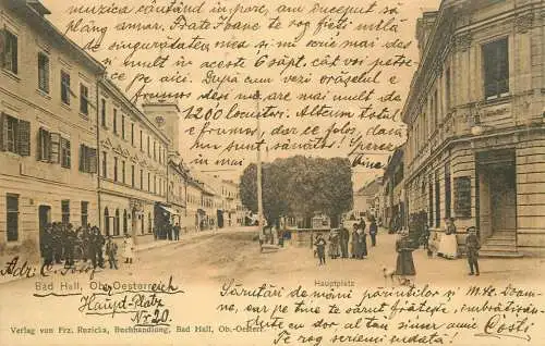 Austria Bad Hall Oberoesterreich Hauptplatz 1911