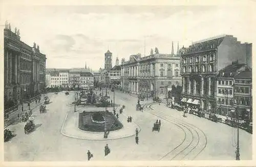 AK Allemagne Berlin Schlossplatz und Begasbrunnen