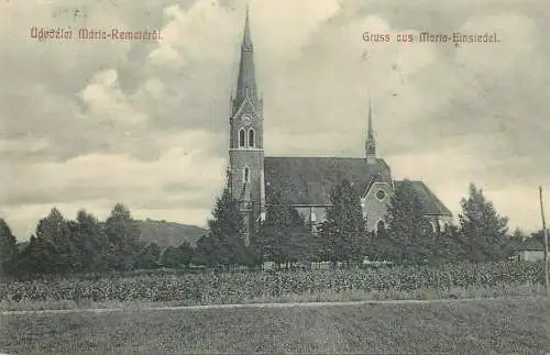 Hungary Budapest 1911 gruss aus Maria Remete Einsiedeln templom