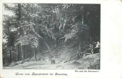 Austria Vienna gruss Agnesbrundl bei Sievering 1906