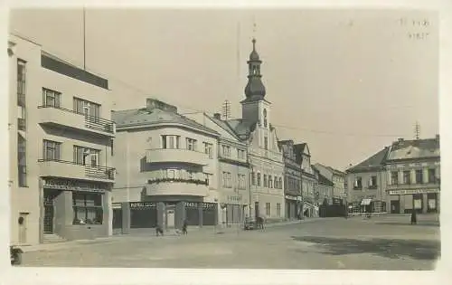 Rychnov nad Kněžnou stare namesti Czech Republic photo postcard