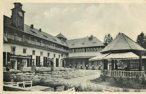 Schwefelbad Groß Ullersdorf, Kurhaus, alte Ak Ansichtskarte Czech R. spa resort