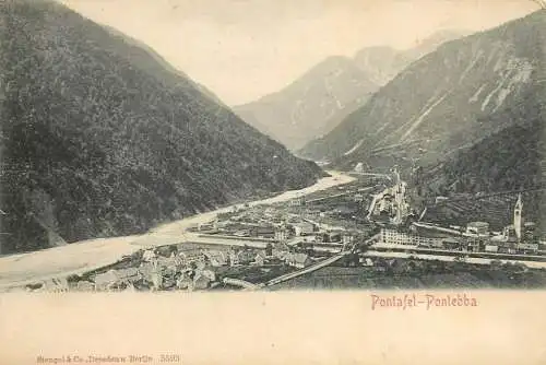 Italia Confine di Pontebba - Pontafel