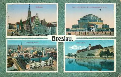 Poland Wrocław Breslau 1917