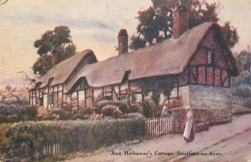 United Kingdom England Ann Hathaway's cottage Stratford on Avon