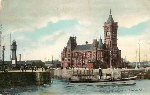 United Kingdom Wales Cardiff Bute Dock