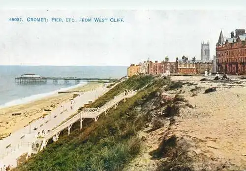 United Kingdom England Cromer pier West Cliff