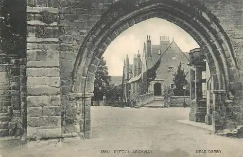 United Kingdom England Derbyshire Derby Repton archway