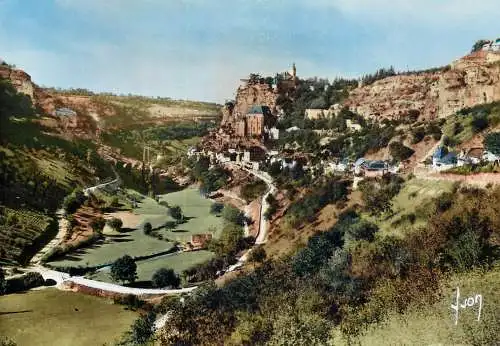 France Rocamadour (Lot) vue generale