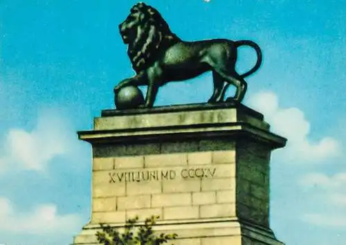 Belgium Waterloo - the Lion