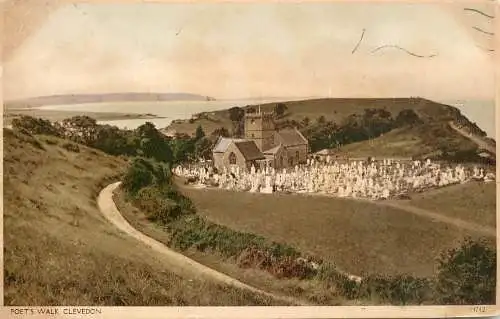 United Kingdom England Clevedon Poet's walk