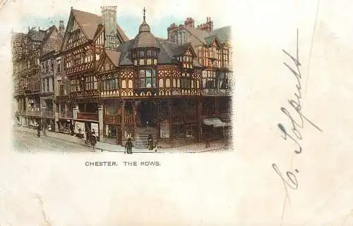United Kingdom England Chester the rows