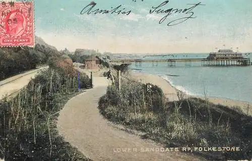 United Kingdom England Kent Folkestone lower sandgate