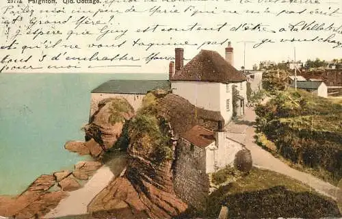 United Kingdom England Paignton old cottage
