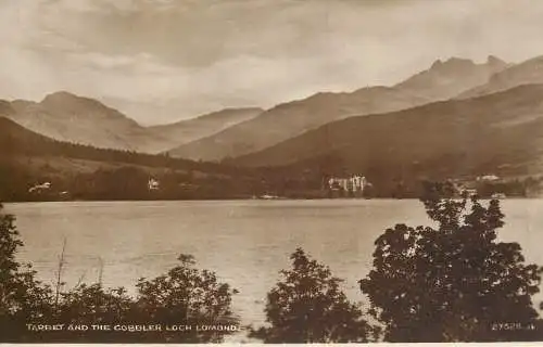 United Kingdom Scotland Loch Lomond Tarbet and the Cobbler