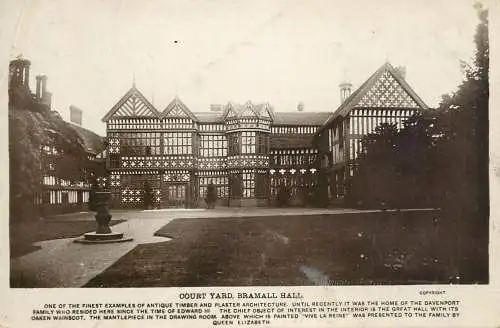 United Kingdom England Bramall Hall