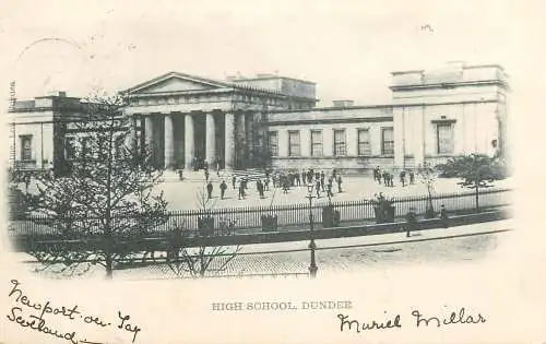 United Kingdom Scotland  Dundee high school