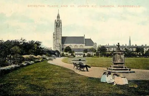 United Kingdom England Portobello Brighton place and St John
