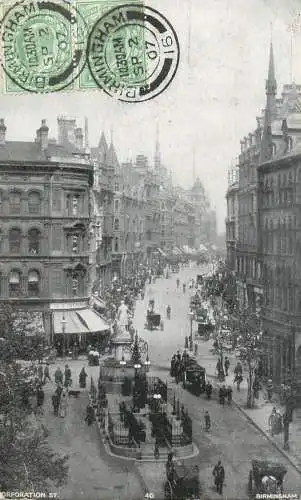 United Kingdom England Birmingham main street