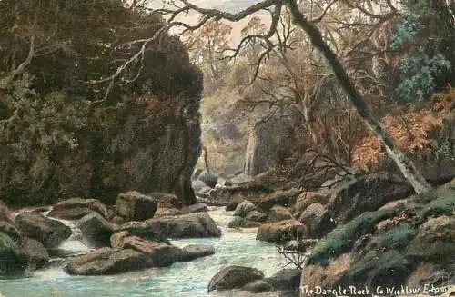United Kingdom England Wicklow the Dargle rock