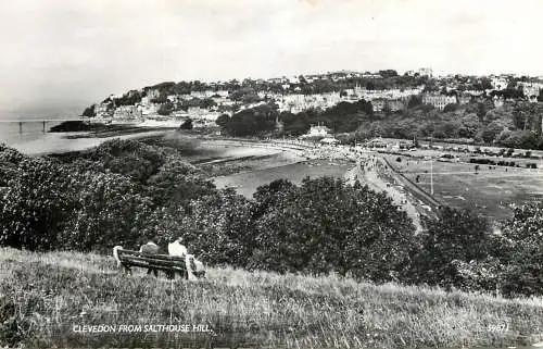 United Kingdom England Clevedon from Salthouse hill