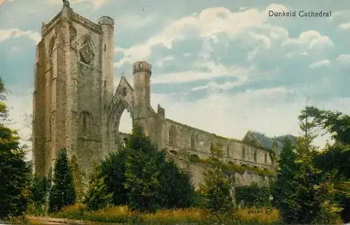 United Kingdom Scotland Dunkeld cathedral