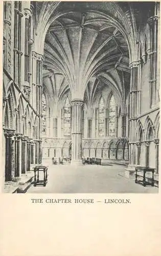 United Kingdom England Lincoln cathedral chapter house