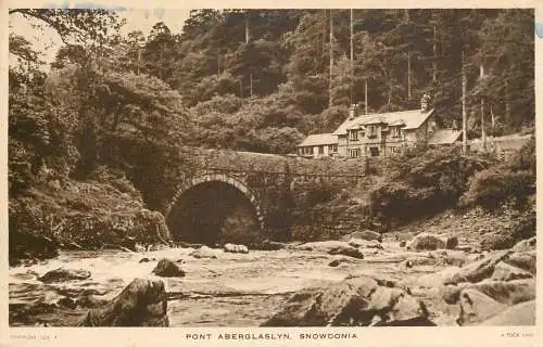 United Kingdom Wales Snowdonia National Park Pont Aberglaslyn