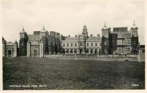 United Kingdom England Hatfield house from south