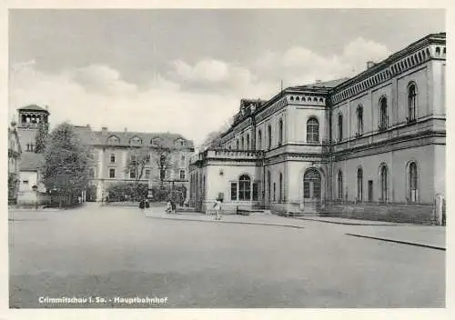Germany Crimmitschau Hauptbahnhof