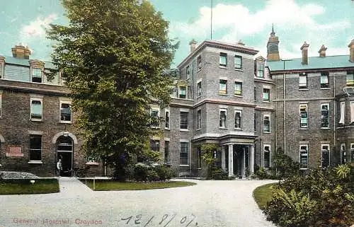 United Kingdom England Croydon general hospital